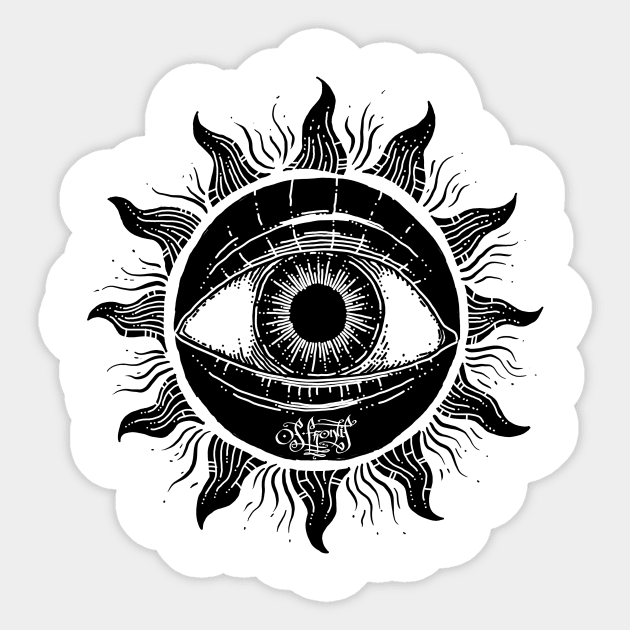 Consciousness Sticker by OsFrontis